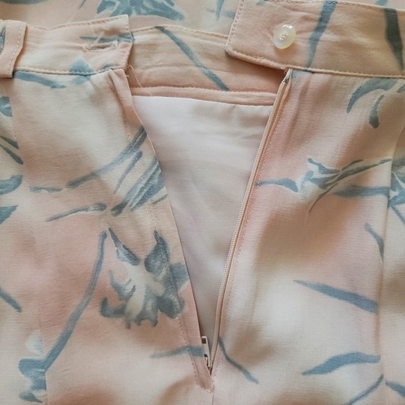 Vintage Floral Rayon Maxi Skirt Size 8 - Picture 5 of 9